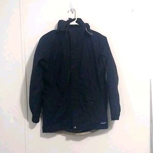Patagonia Rain Jacket Removable Hood Waterproof XS